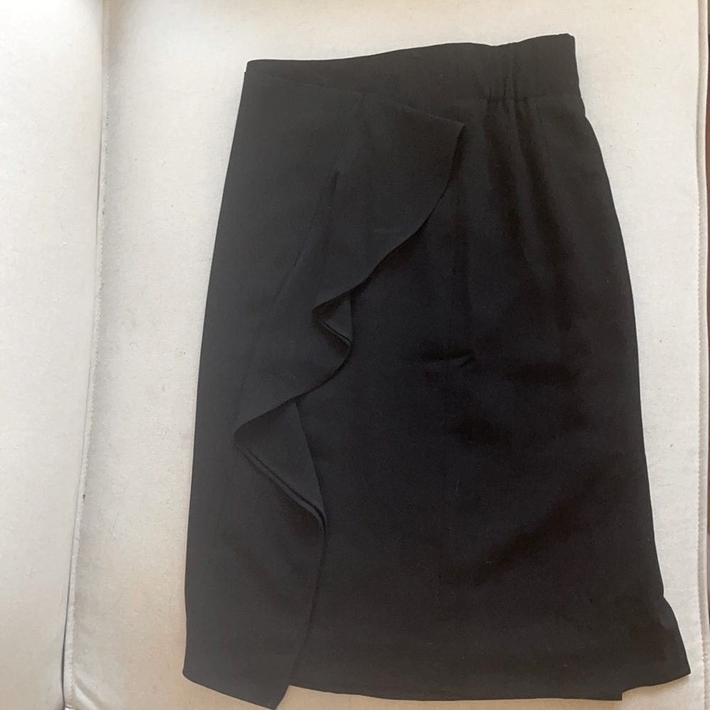 J. Crew black professional skirt